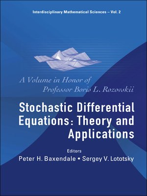 cover image of Stochastic Differential Equations